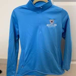 Sky blue Butler University Quarter Zip